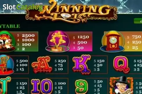 Скрин4. Winning Lot слот