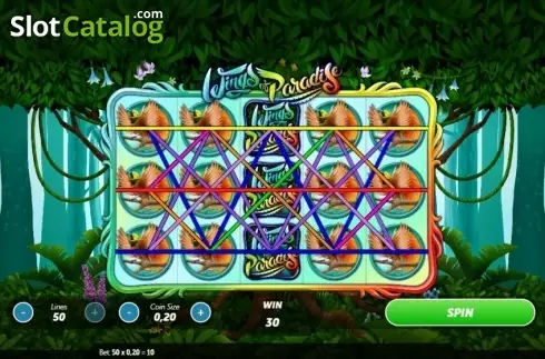 Скрин2. Wings of Paradise слот