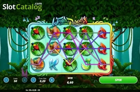 Скрин4. Wings of Paradise слот