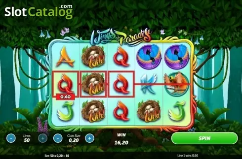 Скрин5. Wings of Paradise слот