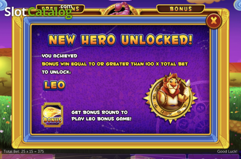 Скрин4. Horoscope Heroes слот