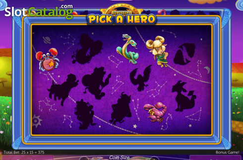 Скрин6. Horoscope Heroes слот