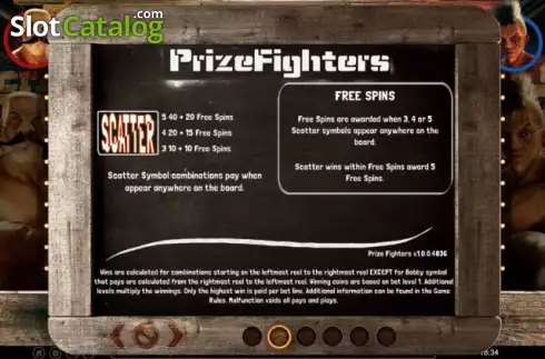 Скрин7. Prize Fighters слот