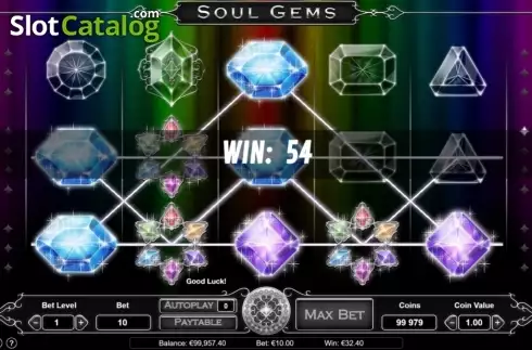Скрин4. Soul Gems слот
