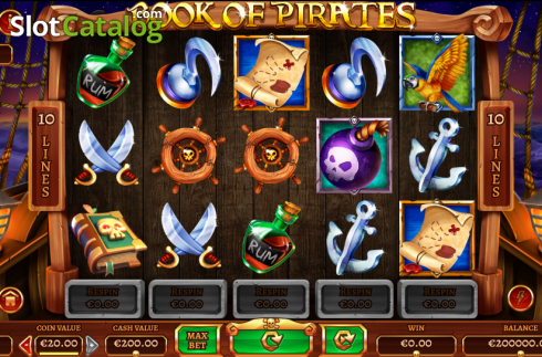 Скрин2. Book of pirates слот