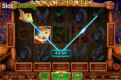 Скрин3. Book of pirates слот