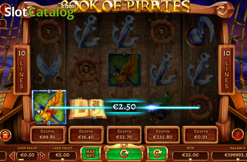 Скрин4. Book of pirates слот