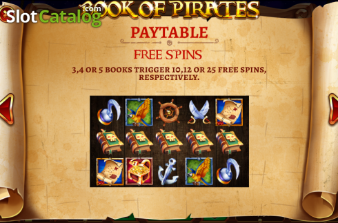 Скрин6. Book of pirates слот
