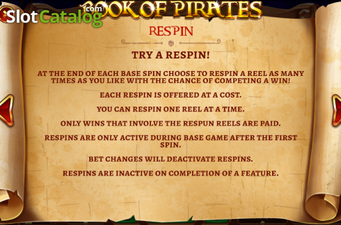 Скрин9. Book of pirates слот