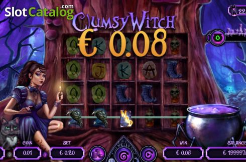 Скрин4. Clumsy Witch слот