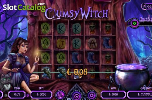 Скрин5. Clumsy Witch слот