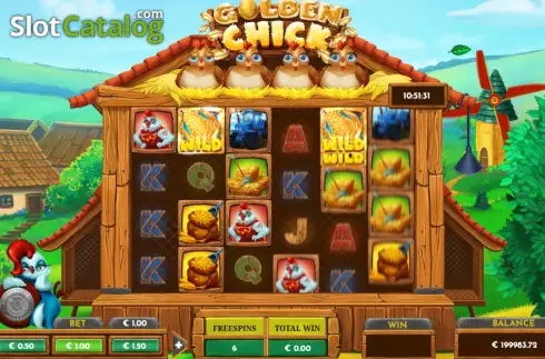 Скрин9. Golden Chick (Gaming Corps) слот