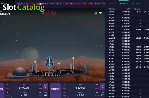 Скрин6. To Mars And Beyond слот