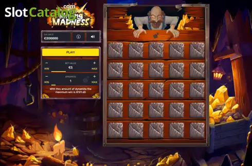 Скрин2. Mining Madness слот