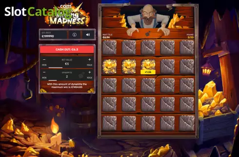 Скрин3. Mining Madness слот