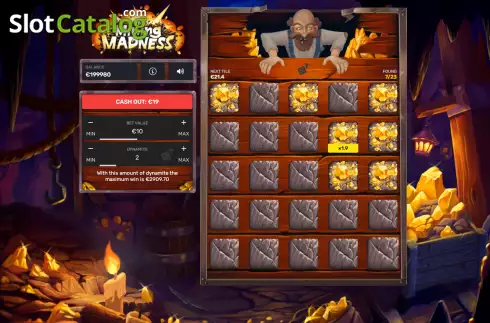Скрин4. Mining Madness слот