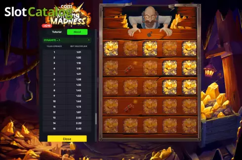 Скрин7. Mining Madness слот