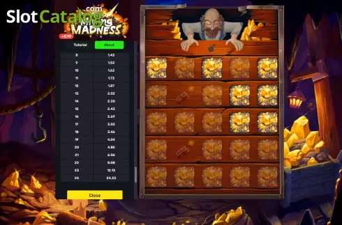 Скрин8. Mining Madness слот
