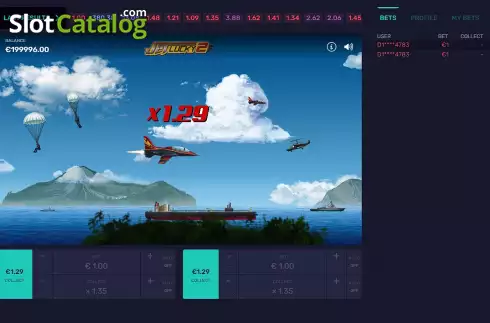 Скрин2. Jet Lucky 2 слот