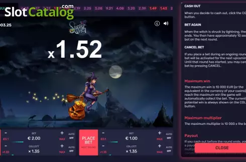 Скрин7. Stormy Witch слот