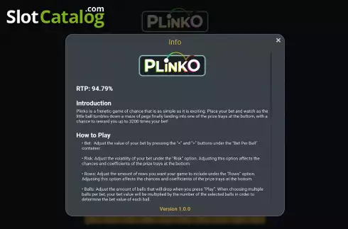 Скрин9. Plinko (Gaming Corps) слот