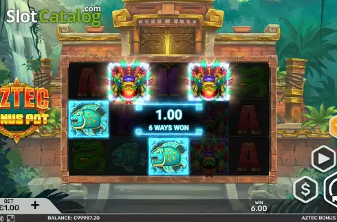 Скрин4. Aztec Bonus Pot слот