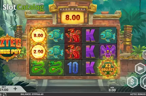 Скрин5. Aztec Bonus Pot слот