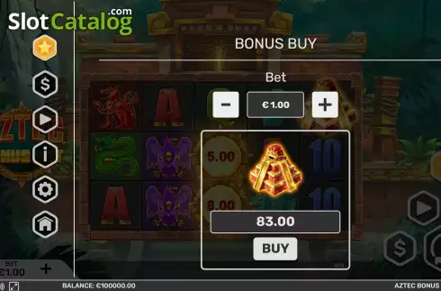 Скрин6. Aztec Bonus Pot слот