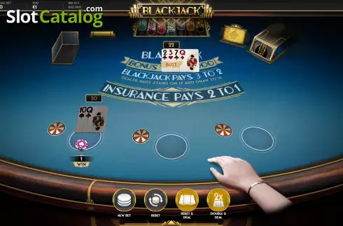 Скрин3. Blackjack Bonus Wheel 1000 слот