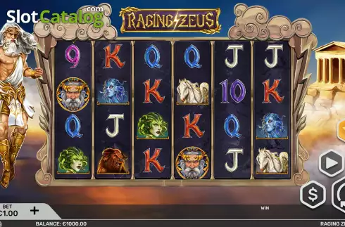 Скрин3. Raging Zeus слот