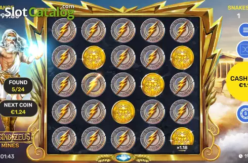 Скрин4. Raging Zeus Mines слот