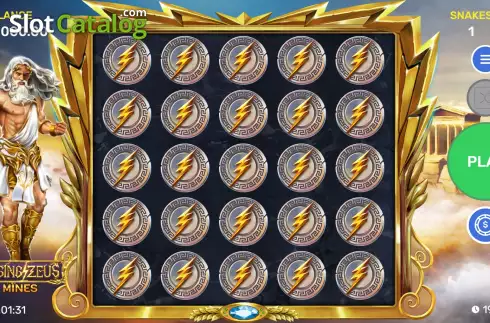 Скрин3. Raging Zeus Mines слот