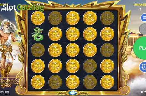Скрин6. Raging Zeus Mines слот