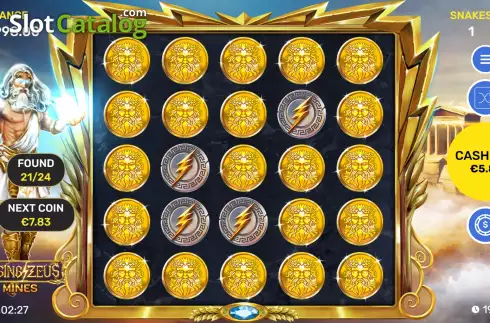 Скрин7. Raging Zeus Mines слот