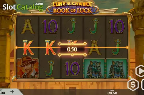 Скрин4. Luke E. Chance and the Book of Luck слот