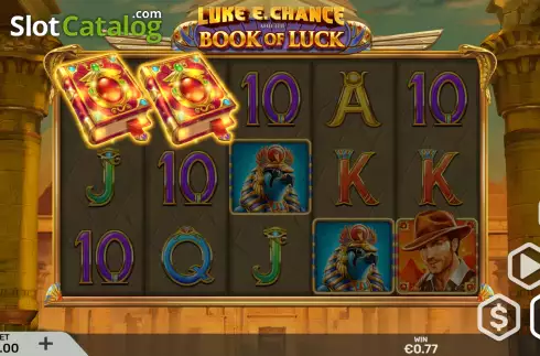 Скрин6. Luke E. Chance and the Book of Luck слот