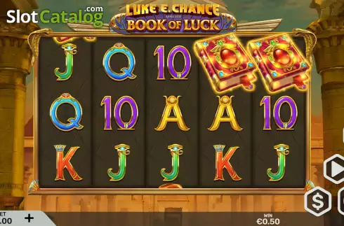 Скрин8. Luke E. Chance and the Book of Luck слот