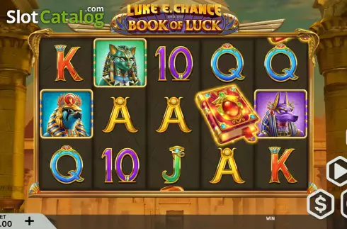 Скрин3. Luke E. Chance and the Book of Luck слот