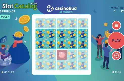 Скрин4. Casinobud Mines слот