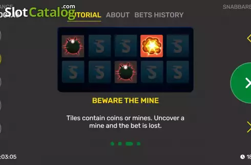 Скрин8. Snabbare Mines слот