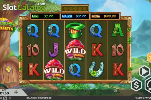 Скрин2. Paddy's Payouts слот