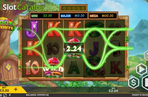 Скрин3. Paddy's Payouts слот