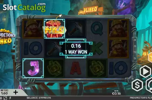 Скрин3. Prospector's Plinko слот
