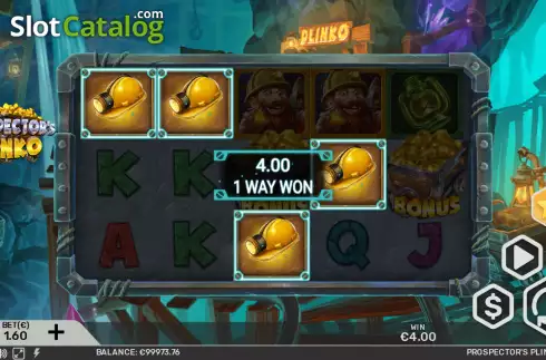 Скрин4. Prospector's Plinko слот