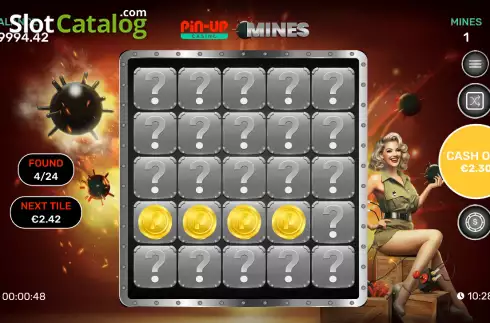 Скрин3. Pin-Up Mines слот