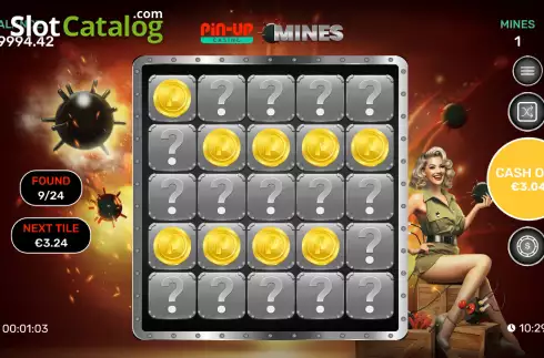 Скрин4. Pin-Up Mines слот
