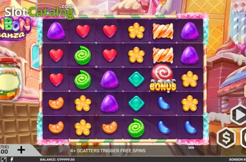 Скрин2. Bonbon Bonanza слот