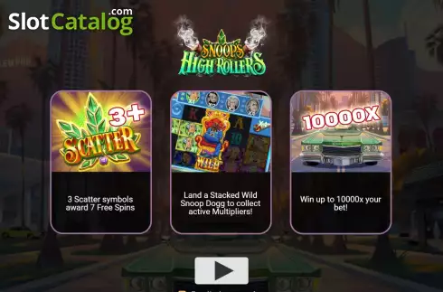 Скрин2. Snoop's High Rollers слот