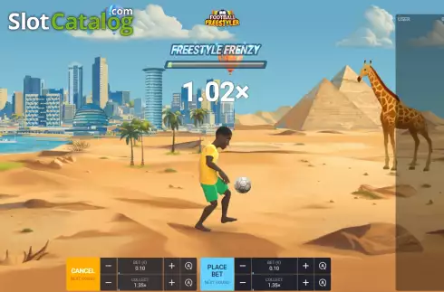 Скрин2. Football Freestyler слот