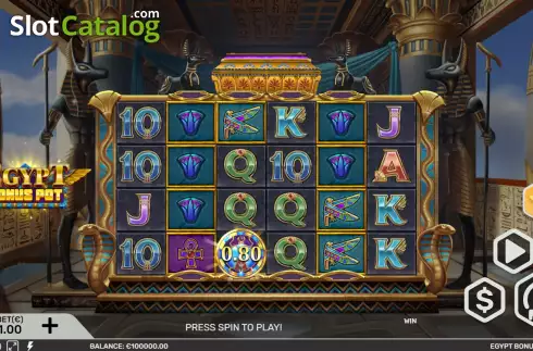 Скрин2. Egypt Bonus Pot слот